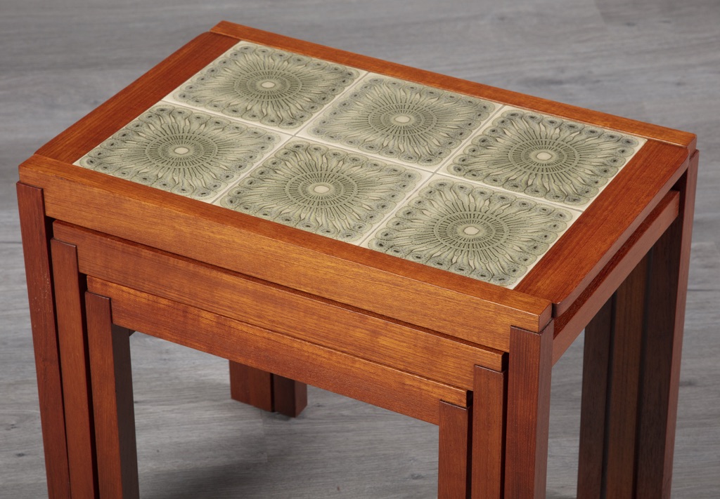 Danish Coffee Table Melbourne - Danish 1960's Teak Nest Tables | 20th Century Scandinavia - Pair danish lamp tables 39d025.