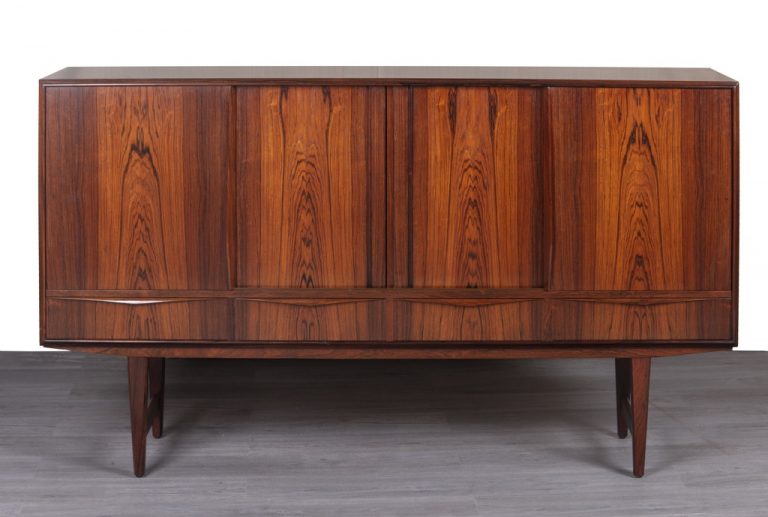 Danish Vintage Mid Century Melbourne   20TH CENTURY SCANDINAVIA VINTAGE MID CENTURY SECONHAND FURNITURE DANISH Sideboard Brazilian Rosewood E.W. Bach Sejling Skabe Storage Melbourne Brunswick East Credenza Cabinet 001 768x517 